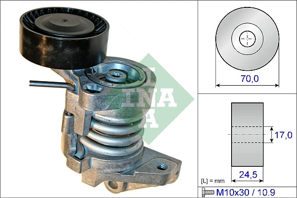 Belt Tensioner, V-ribbed belt